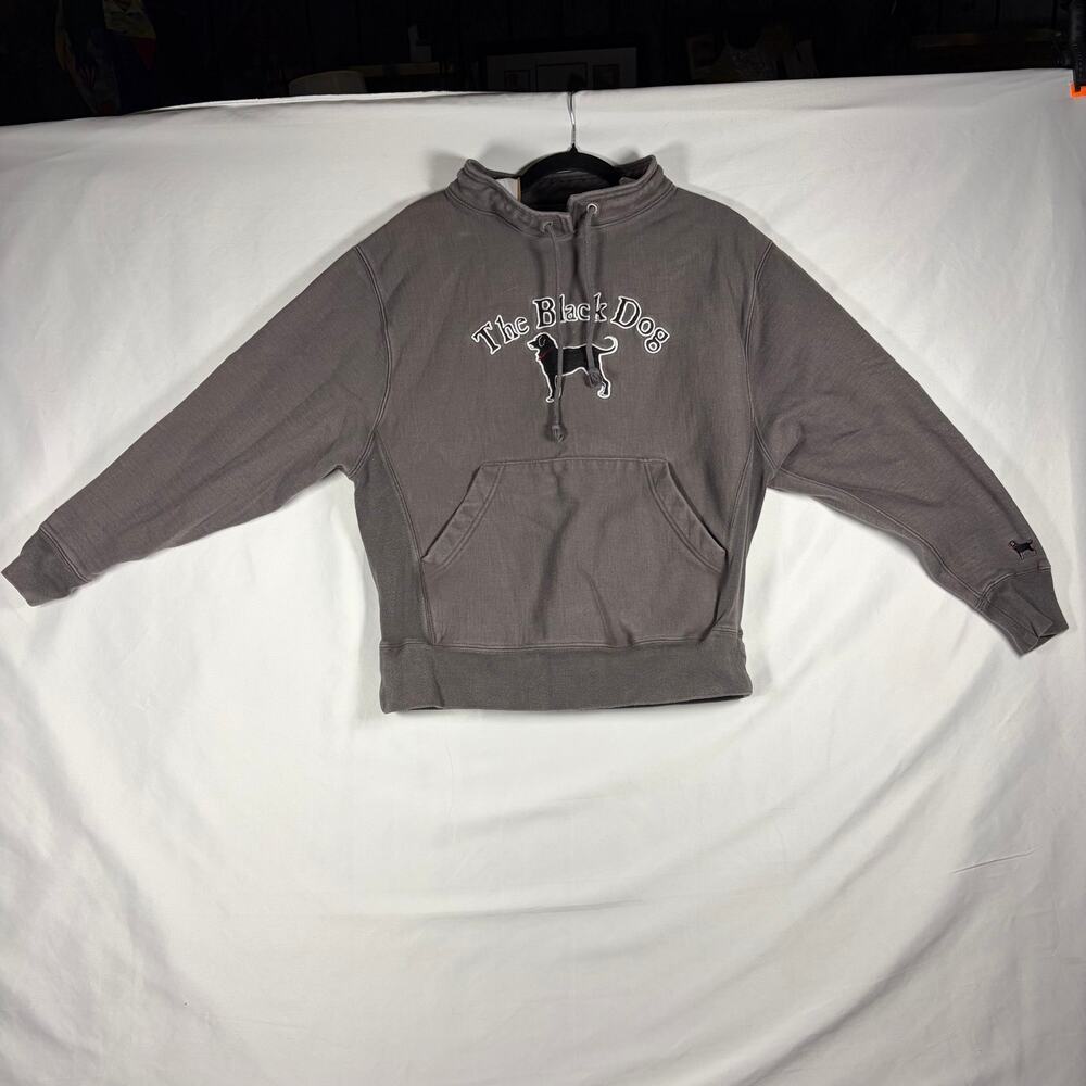 The Blackdog grey Cowl Pullover